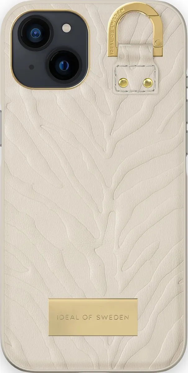 iDeal of Sweden Fashion Case Atelier iPhone 13 - Ecru Zebra