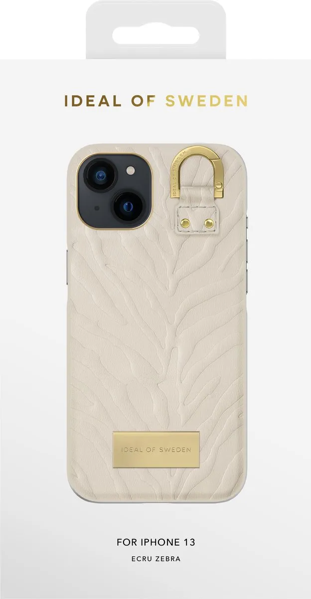 iDeal of Sweden Fashion Case Atelier iPhone 13 - Ecru Zebra