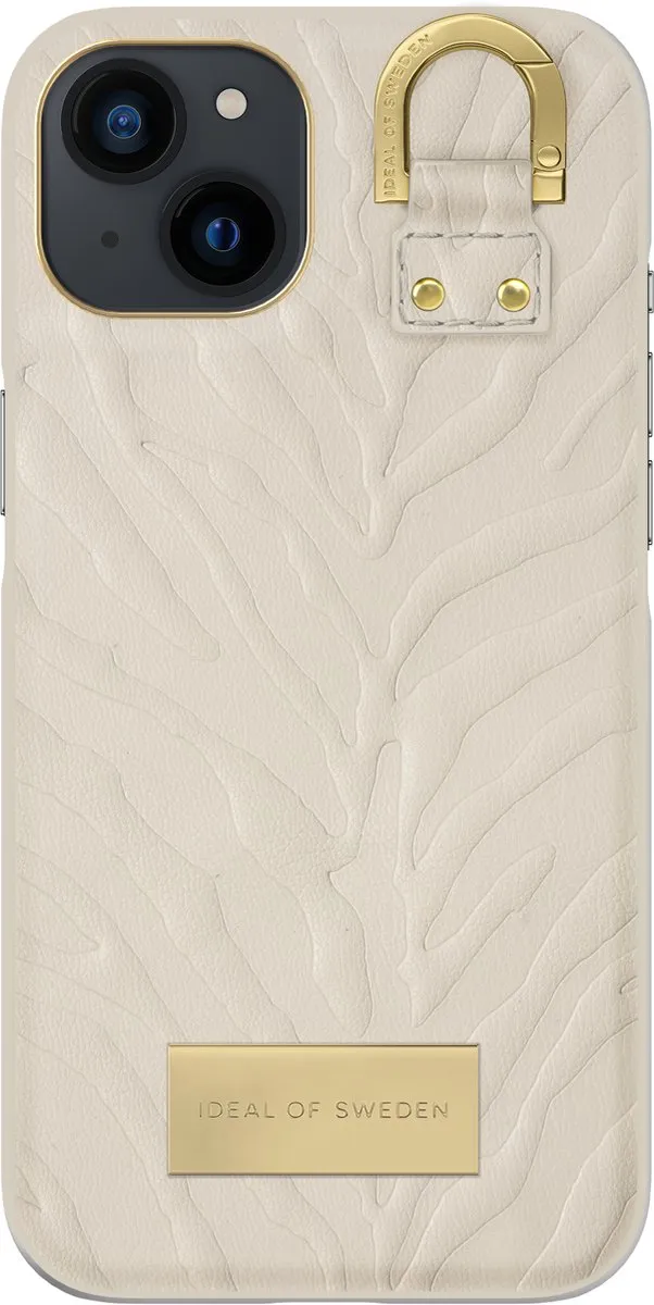 iDeal of Sweden Fashion Case Atelier iPhone 13 - Ecru Zebra
