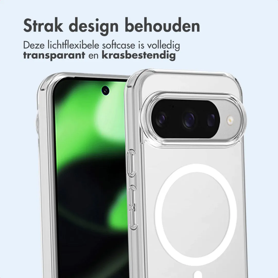Imoshion Hoesje Google Pixel 10/10 Pro - Transparant met MagSafe Ring - afbeelding 6 van 6