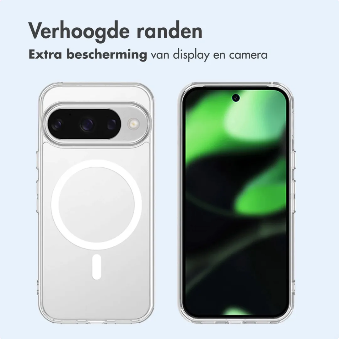 Imoshion Hoesje Google Pixel 10/10 Pro - Transparant met MagSafe Ring