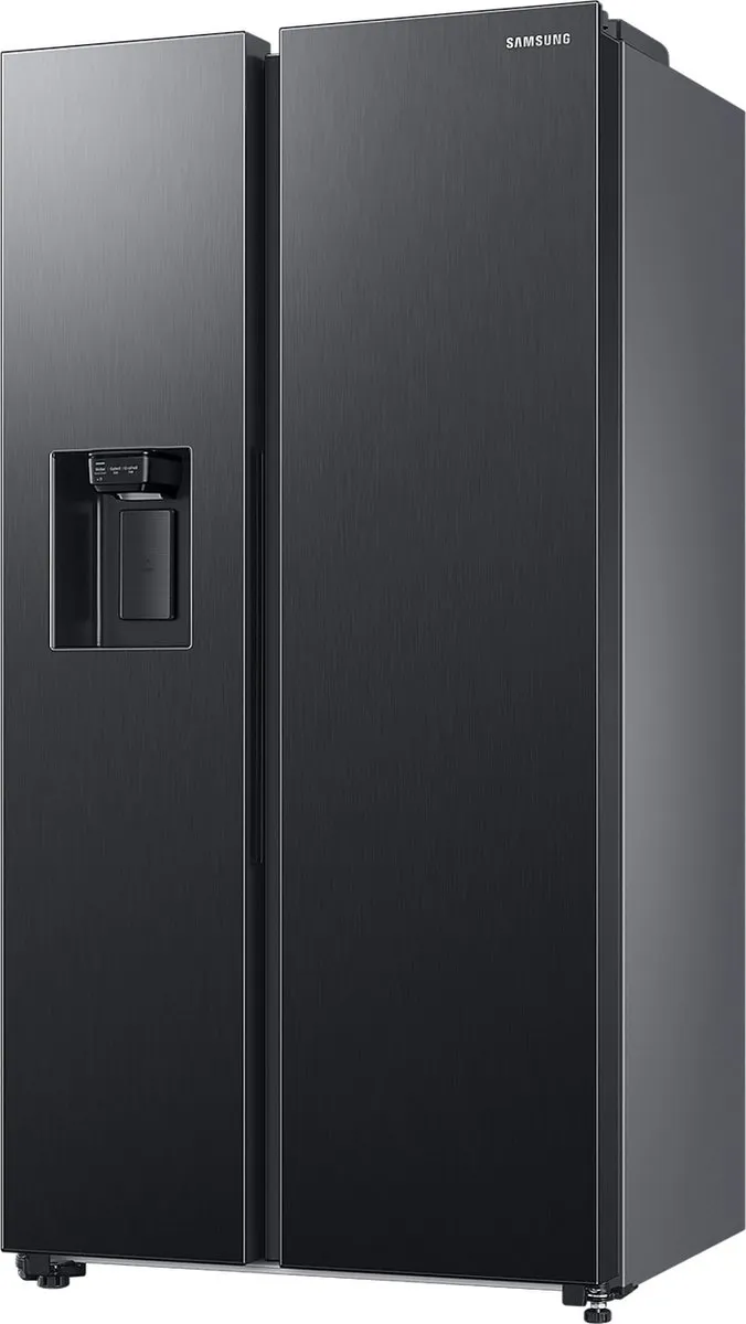 Samsung RS6GA854CB1/EG, Vrijstaand, Amerikaanse deur, Zwart, Touch, Binnenin, Staal