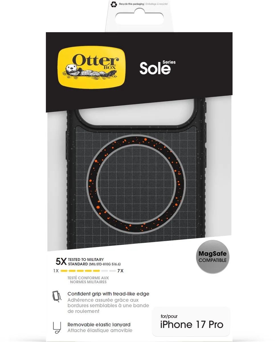 OtterBox Sole Series 77-99404 iPhone 17 Pro Hoes - Zwart