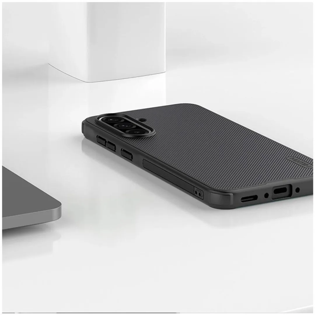 Nillkin Super Frosted Shield Hoesje Samsung Galaxy A36 - Zwart