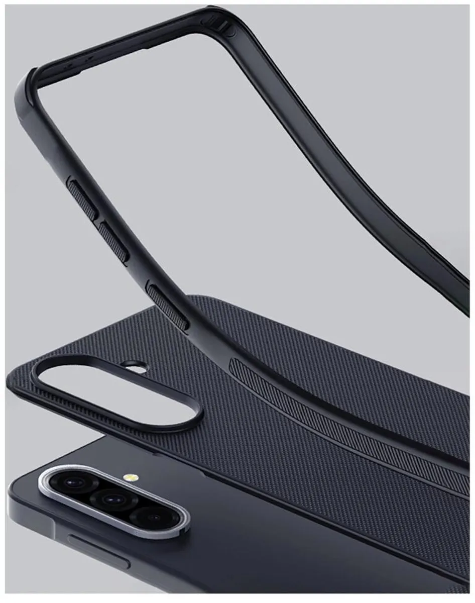 Nillkin Super Frosted Shield Hoesje Samsung Galaxy A36 - Zwart - afbeelding 6 van 6