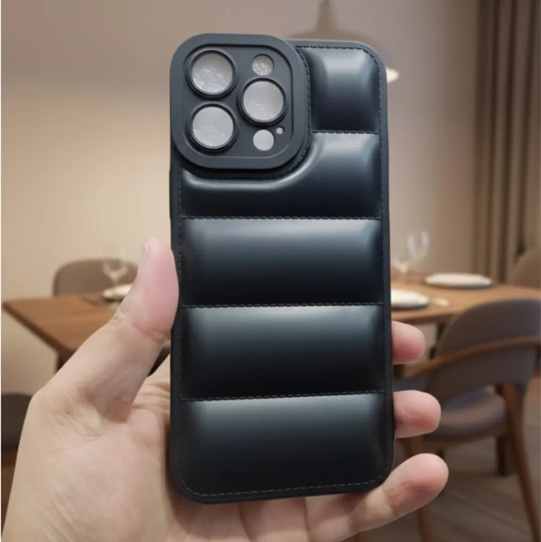 NUVEX iPhone 15 Pro Hoesje Set - Grijs/Zwart - Kaartvak - afbeelding 6 van 6