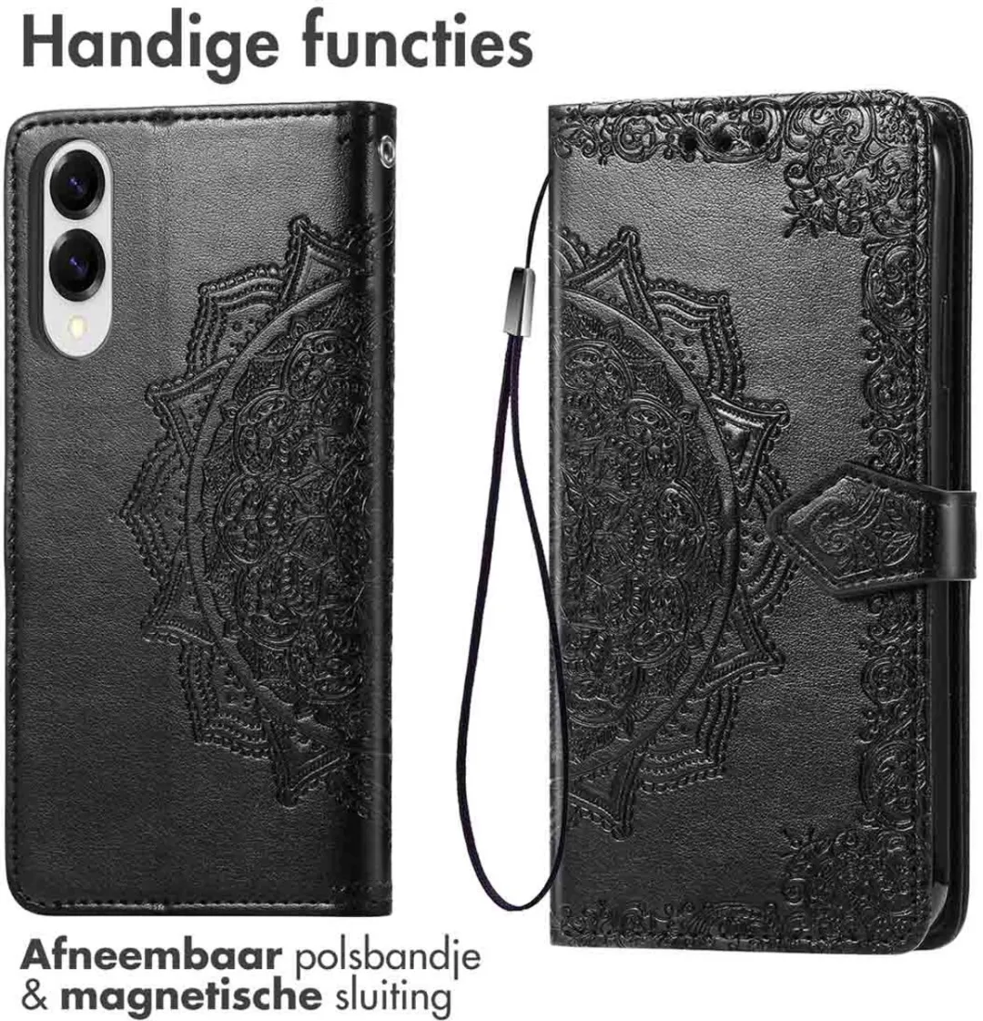Imoshion Hoesje Samsung Galaxy S25 Edge - 3 Pasjes - Zwart