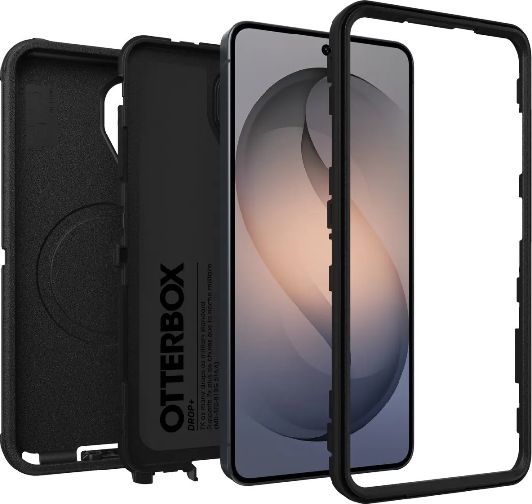 OtterBox Defender Pro Magnets Samsung Galaxy S26 77-99857 - Zwart