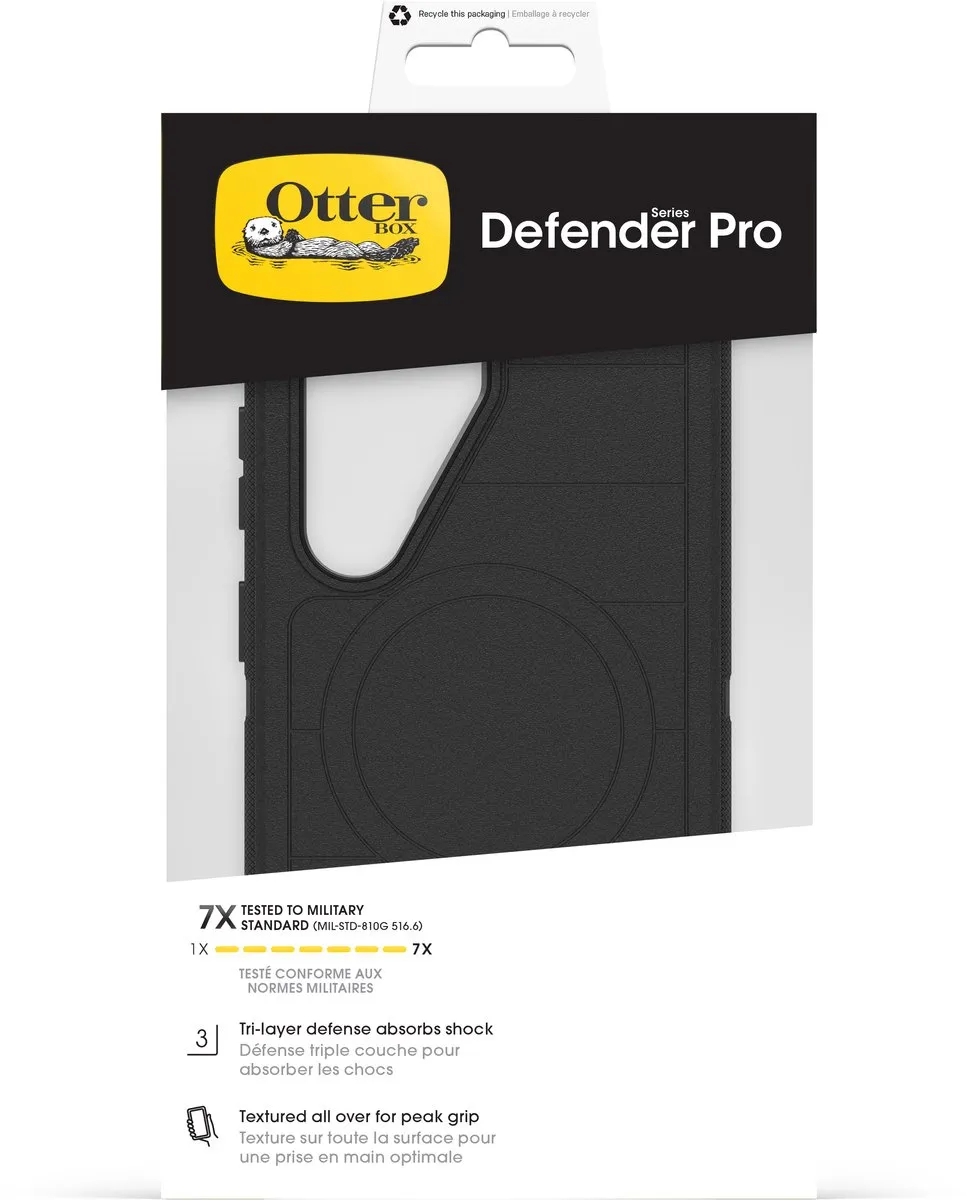 OtterBox Defender Pro Magnets Samsung Galaxy S26 77-99857 - Zwart