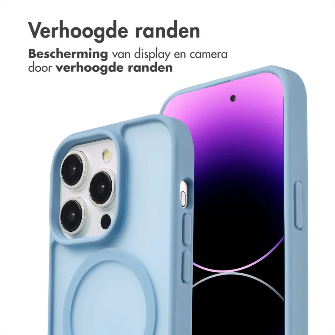imoshion Hoesje iPhone 14 Pro MagSafe Lichtblauw