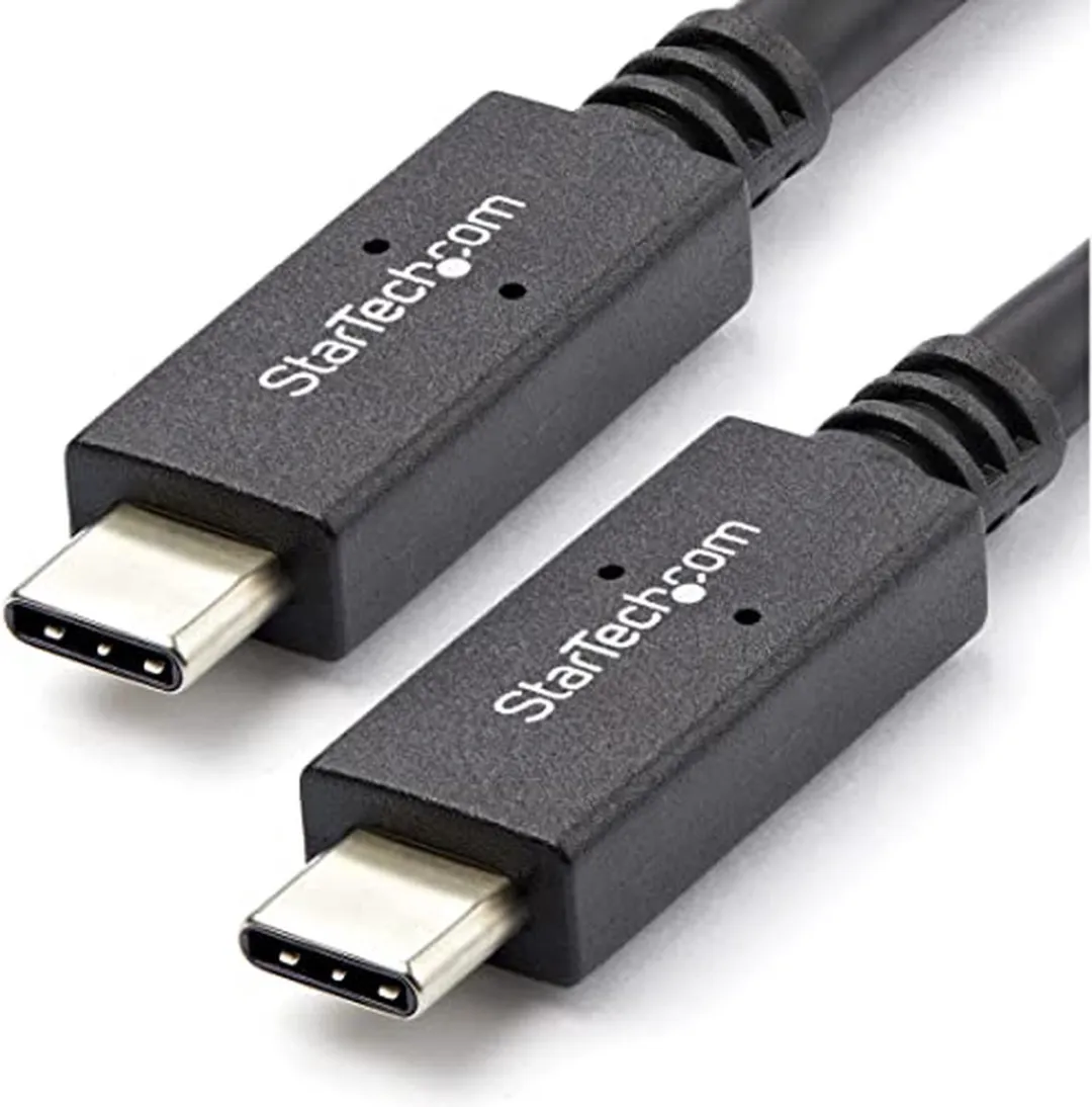 Startech USB31C5C1M USB-C Kabel 5A 1m - USB 3.1 10Gbps - Zwart