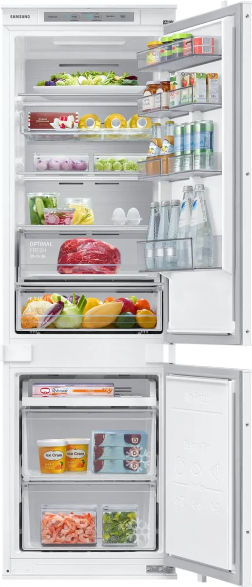 Samsung BRB26705CWW Inbouw Koel-Vriescombinatie 267L