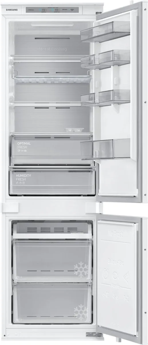 Samsung BRB26705CWW Inbouw Koel-Vriescombinatie 267L