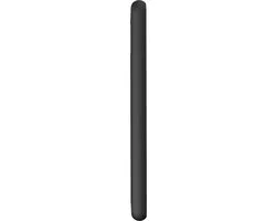 Azuri Liquid Silicon Cover Samsung Galaxy A22 - Zwart