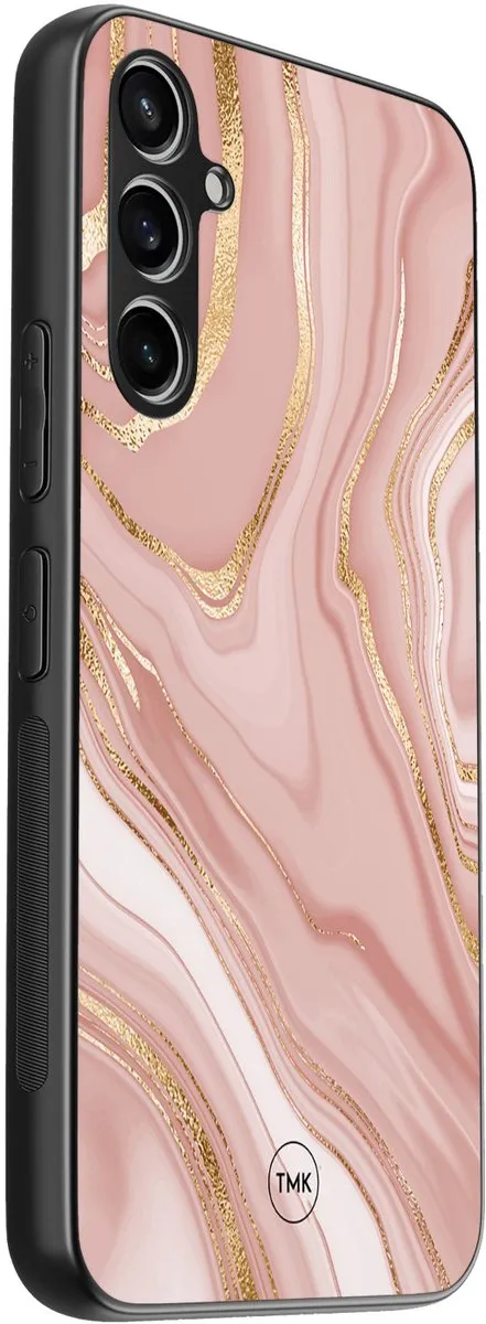 Casevibes Hoesje Samsung Galaxy A54 Rose Marble - Roze