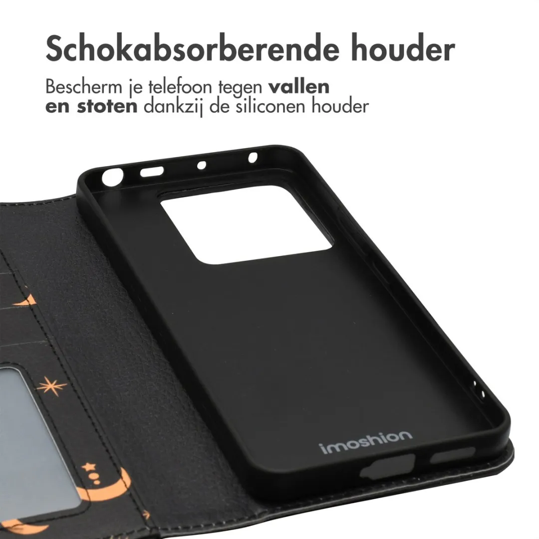 Imoshion Design Bookcase Hoesje Sky Black - o.a. Redmi Note 13 Pro 5G/Poco X6 - afbeelding 6 van 6