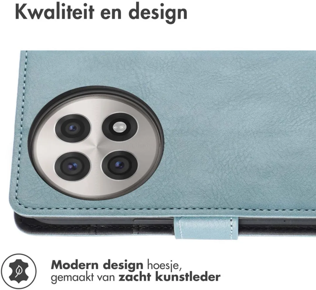 Imoshion Hoesje OnePlus 13R - 3 Pasjes - Lichtblauw