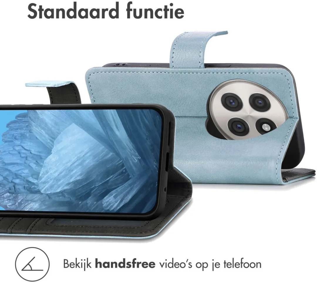 Imoshion Hoesje OnePlus 13R - 3 Pasjes - Lichtblauw