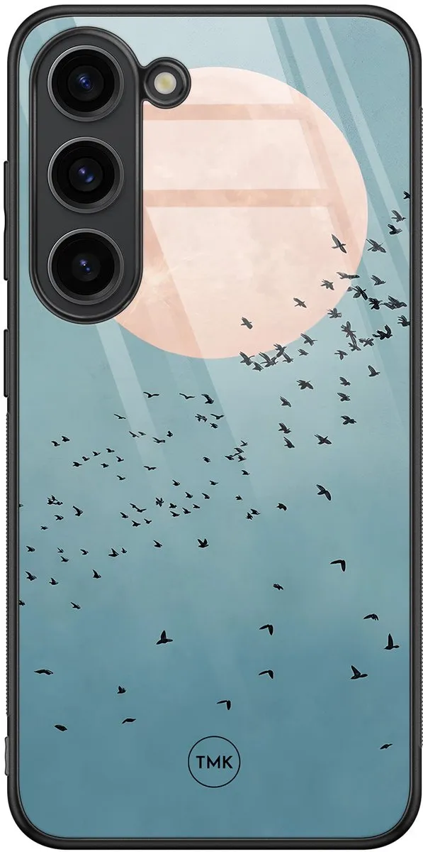Casevibes Moon Birds Hoesje Samsung Galaxy S23