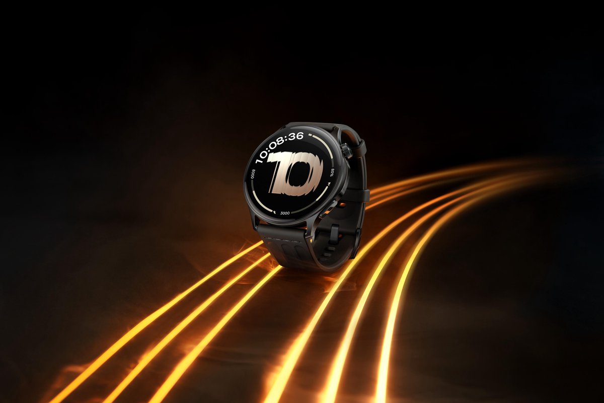 OnePlus Watch Lite - Smartwatch - Black Steel