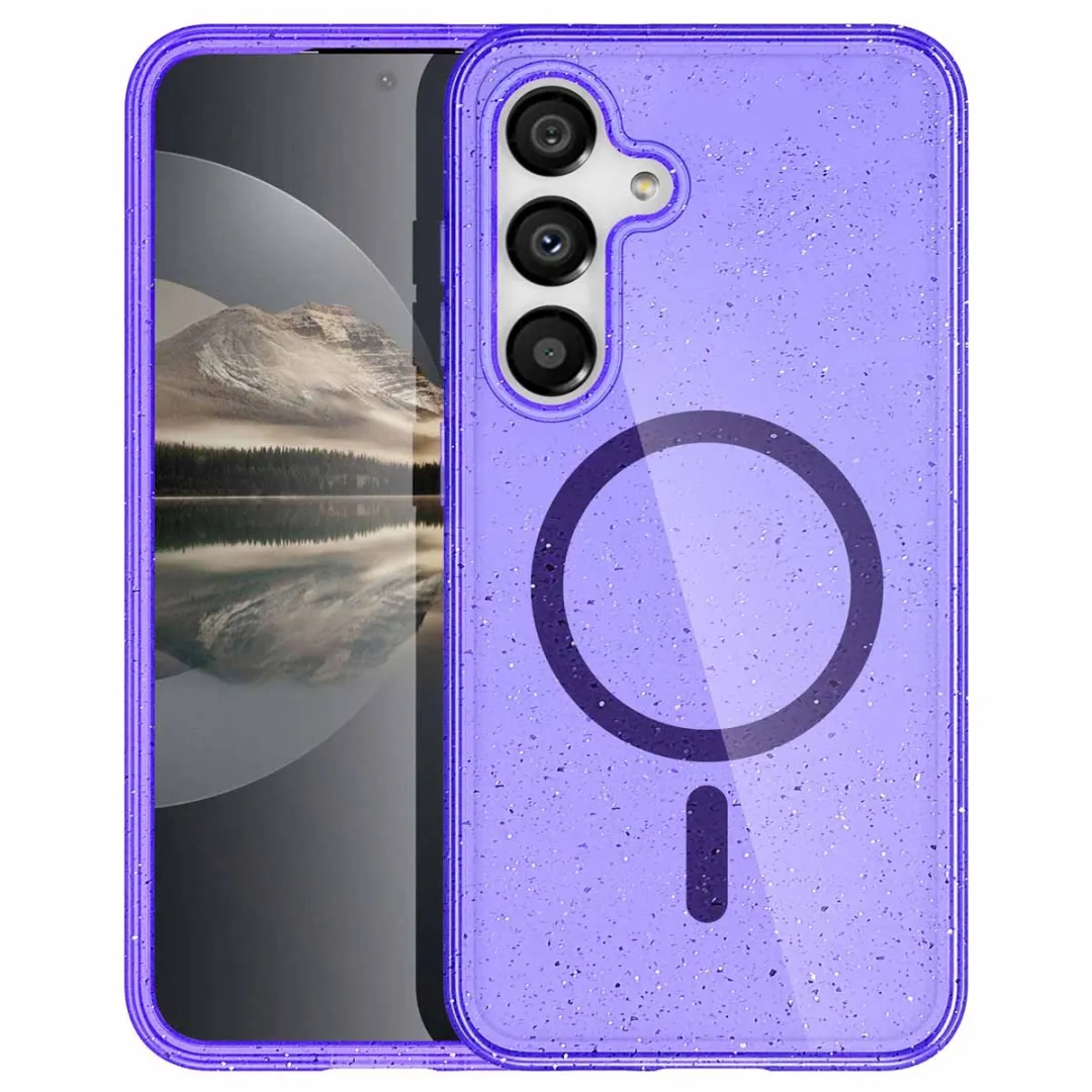 Imoshion Hoesje Samsung Galaxy S25 Sparkle Paars