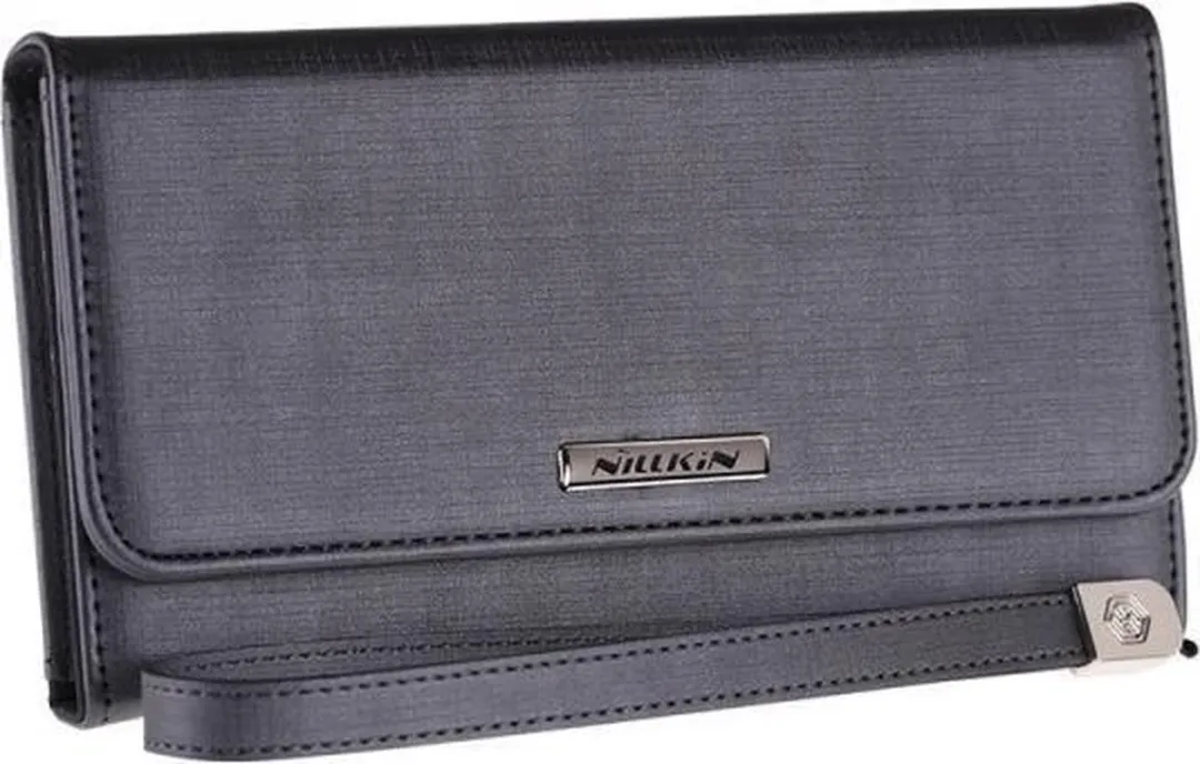 Nillkin Bazaar Leather Case iPhone 6/6s - 3 Pasjes - Zwart - afbeelding 3 van 6