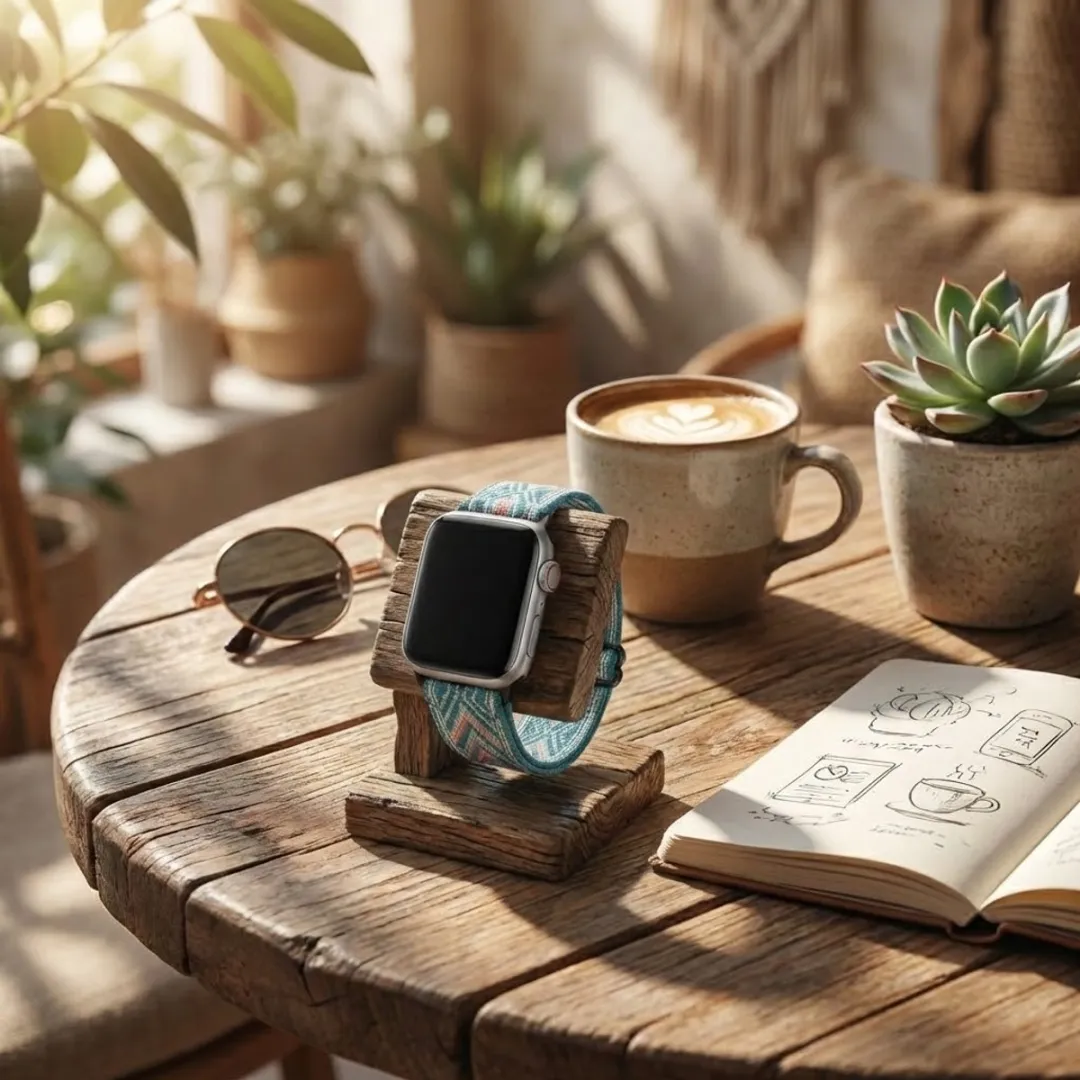 NUVEX Horlogebandje Aztec Patroon - Apple Watch 42-49mm