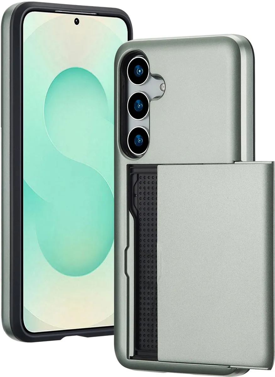 Imoshion Hoesje Samsung Galaxy S25 Plus - Groen - 2 Pasjes