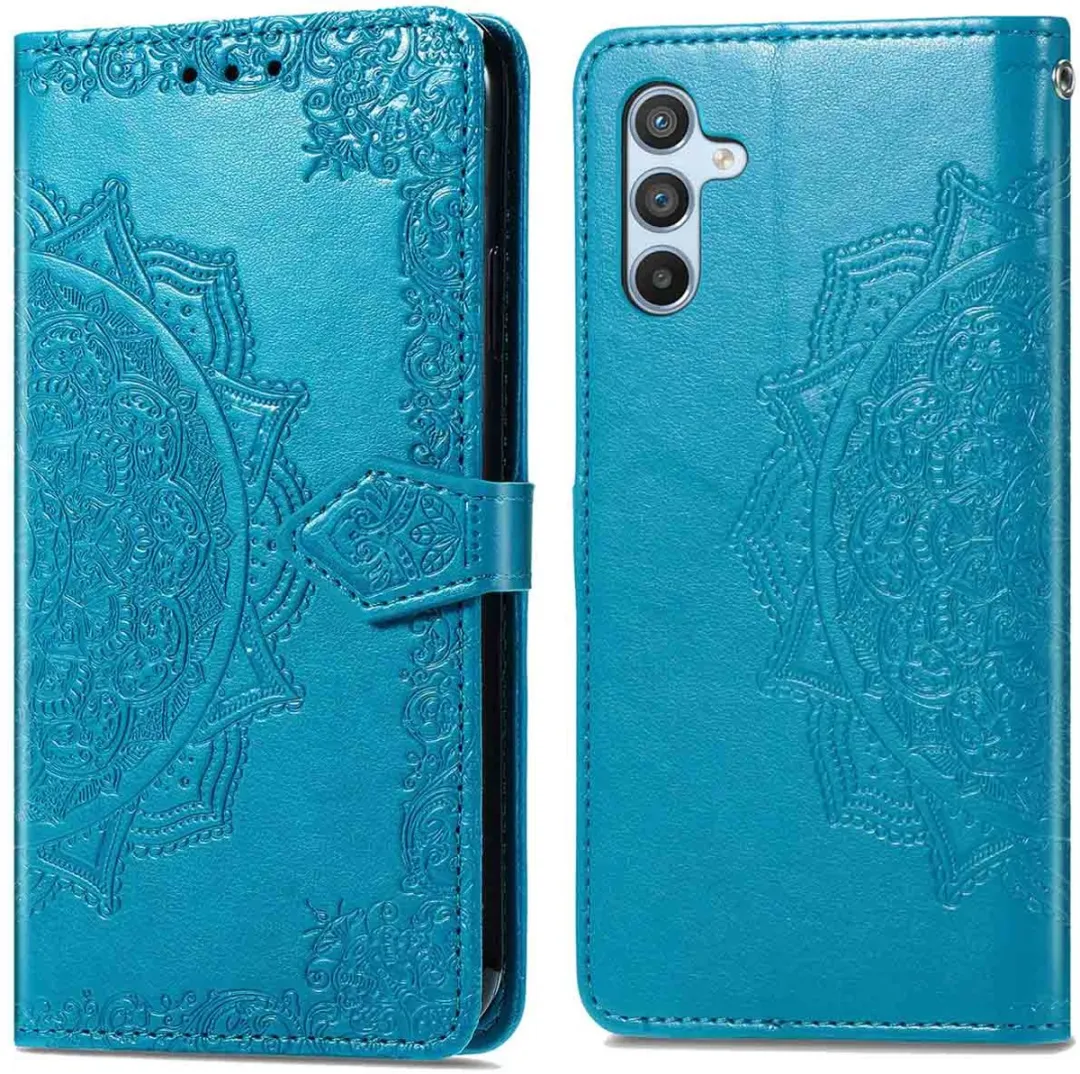Imoshion Hoesje Samsung Galaxy A34 5G - Turquoise - 3 Pasjes