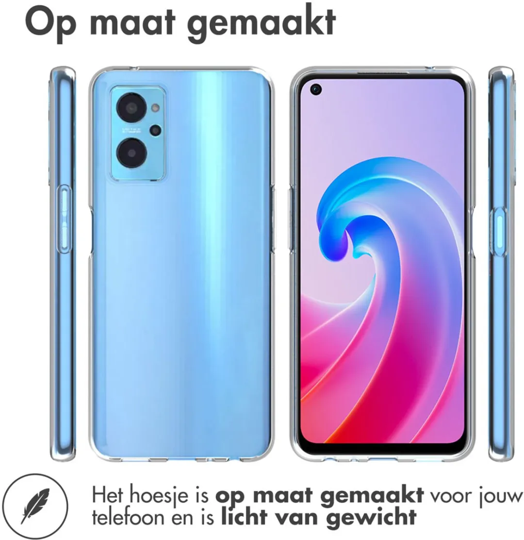 Accezz Hoesje Oppo A96 Transparant