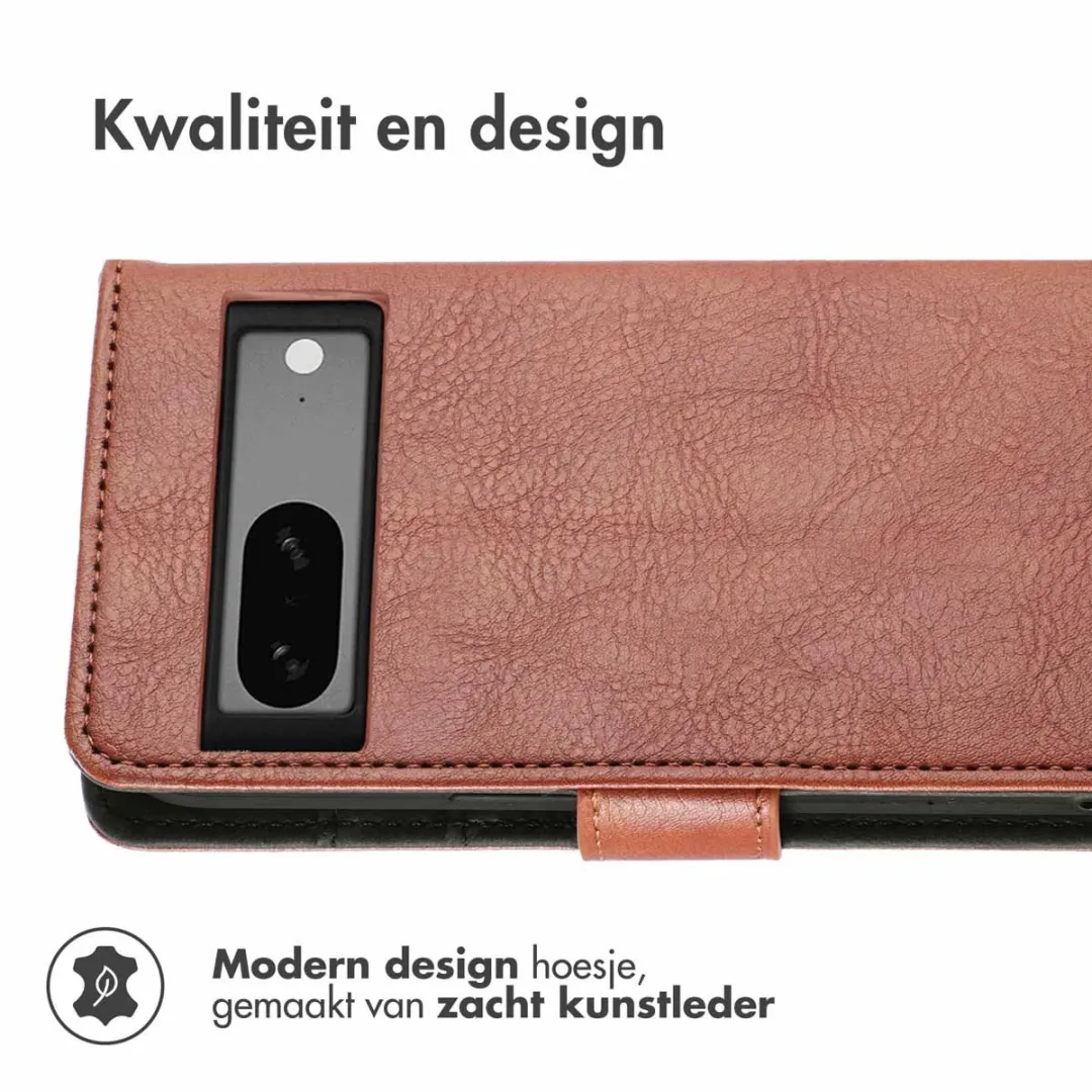 Imoshion Hoesje Google Pixel 7A - 3 Pasjes - Bruin