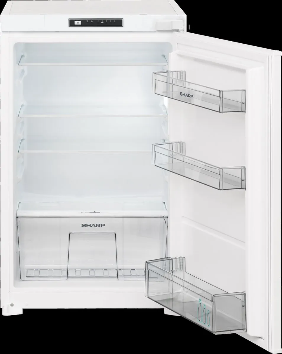 Sharp SJLD125E0XSEU Inbouw Koelkast 126L - Direct Cooling - afbeelding 6 van 6