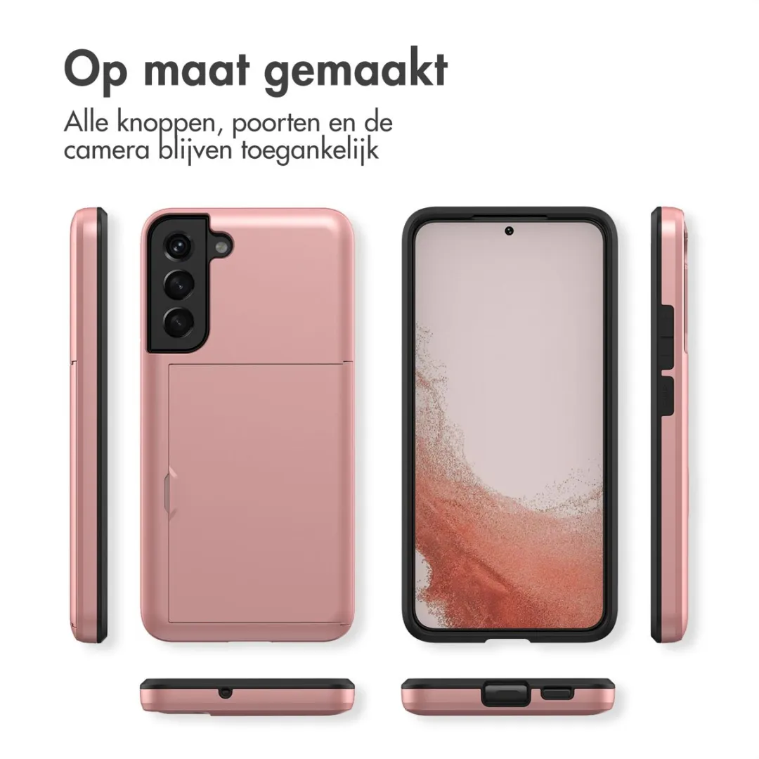 Imoshion Hoesje met Pasjeshouder Samsung Galaxy S22 - Rosé Goud - afbeelding 6 van 6