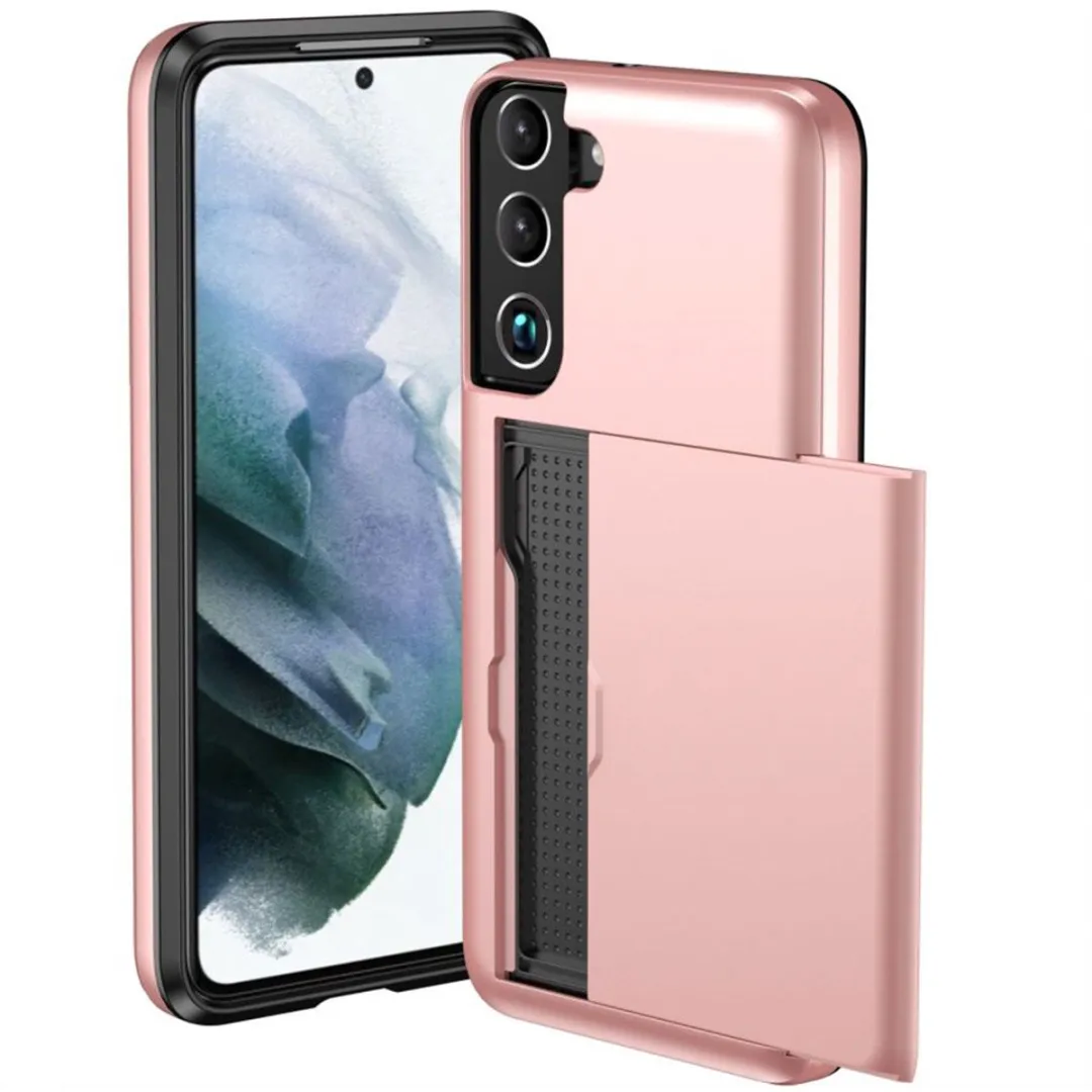 Imoshion Hoesje met Pasjeshouder Samsung Galaxy S22 - Rosé Goud
