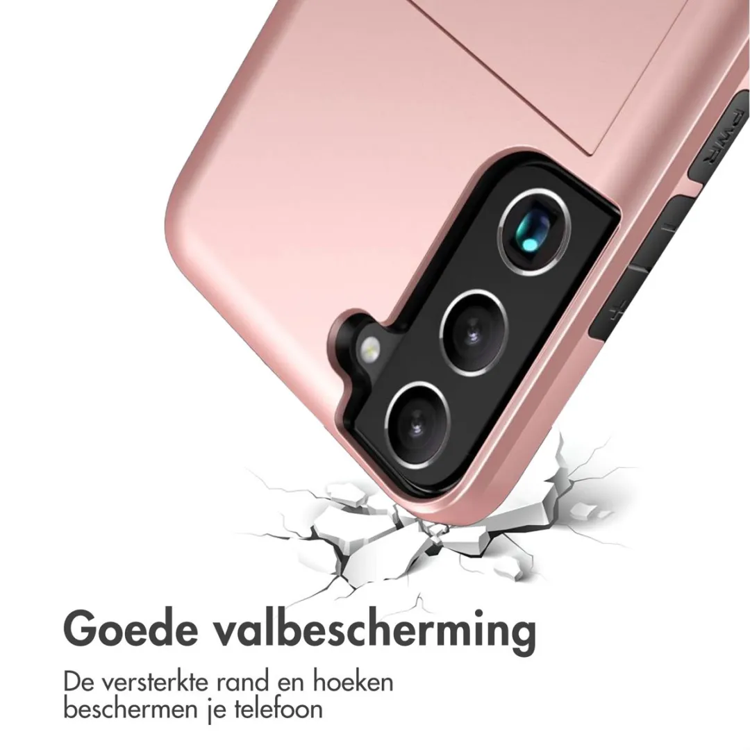Imoshion Hoesje met Pasjeshouder Samsung Galaxy S22 - Rosé Goud