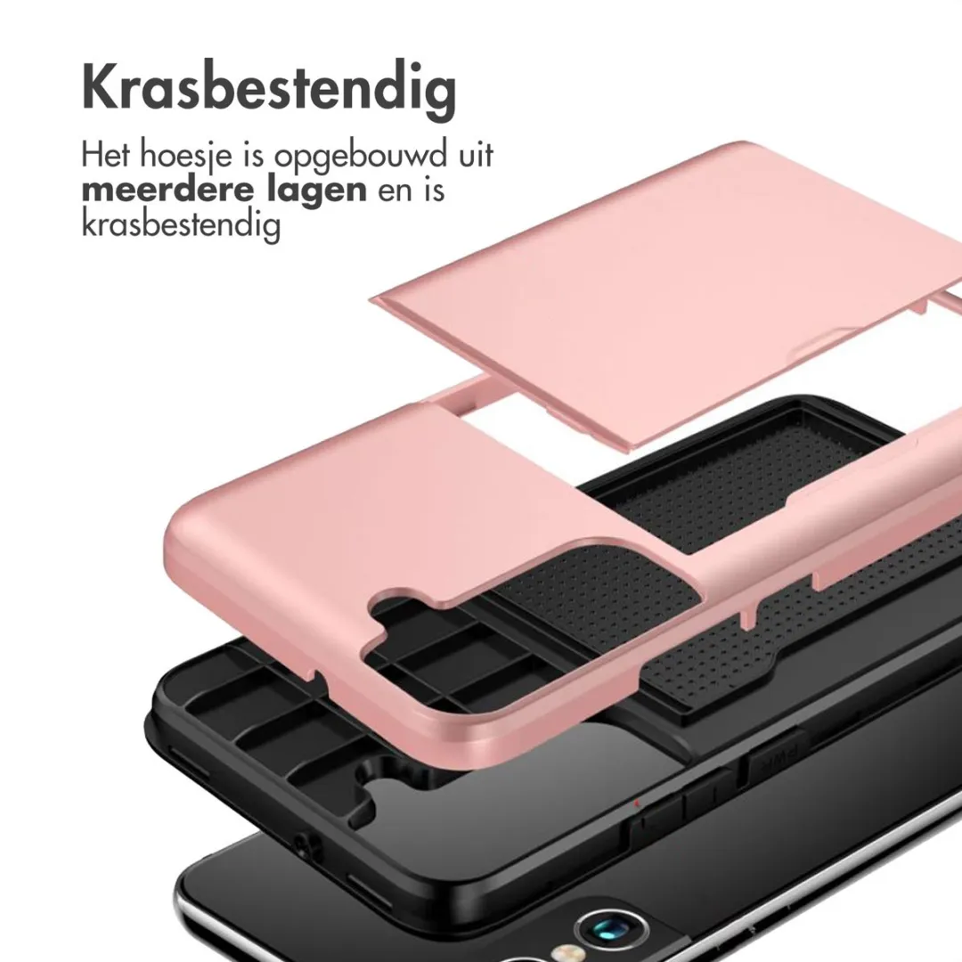 Imoshion Hoesje met Pasjeshouder Samsung Galaxy S22 - Rosé Goud