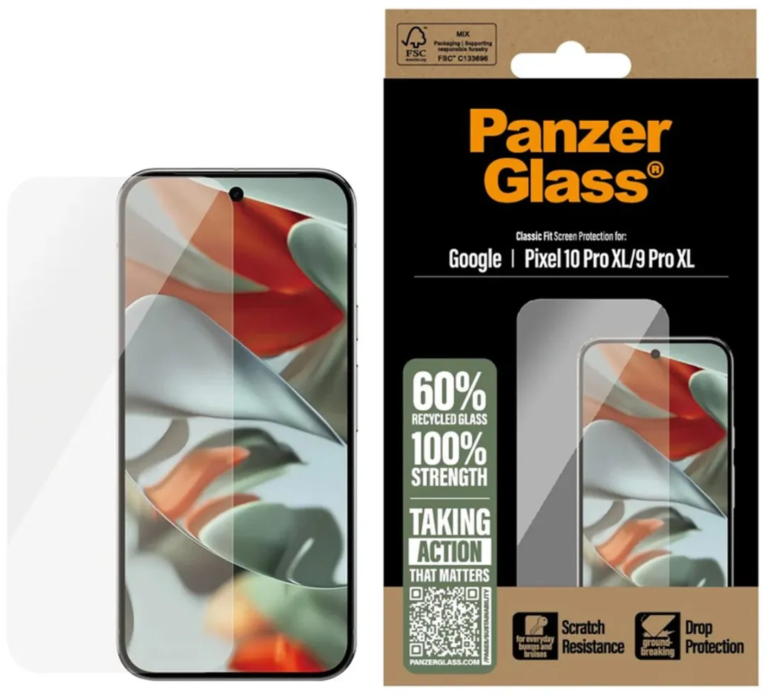 PanzerGlass Anti-Bacterial Screenprotector PG92324 - Google Pixel 10 Pro XL