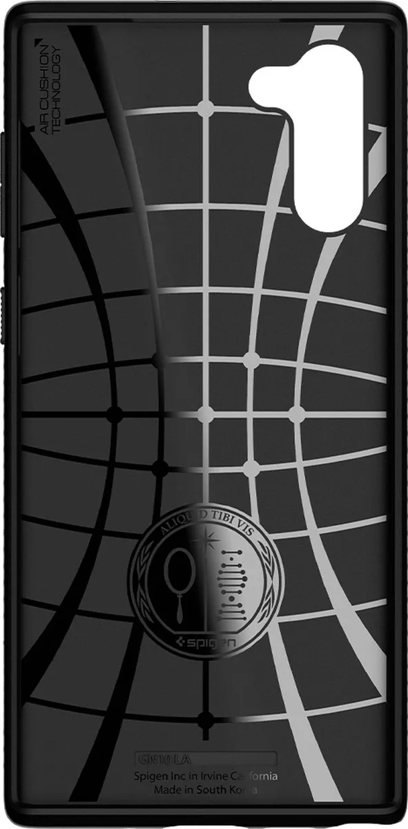 Spigen Liquid Air Hoesje Samsung Galaxy Note 10 - Zwart