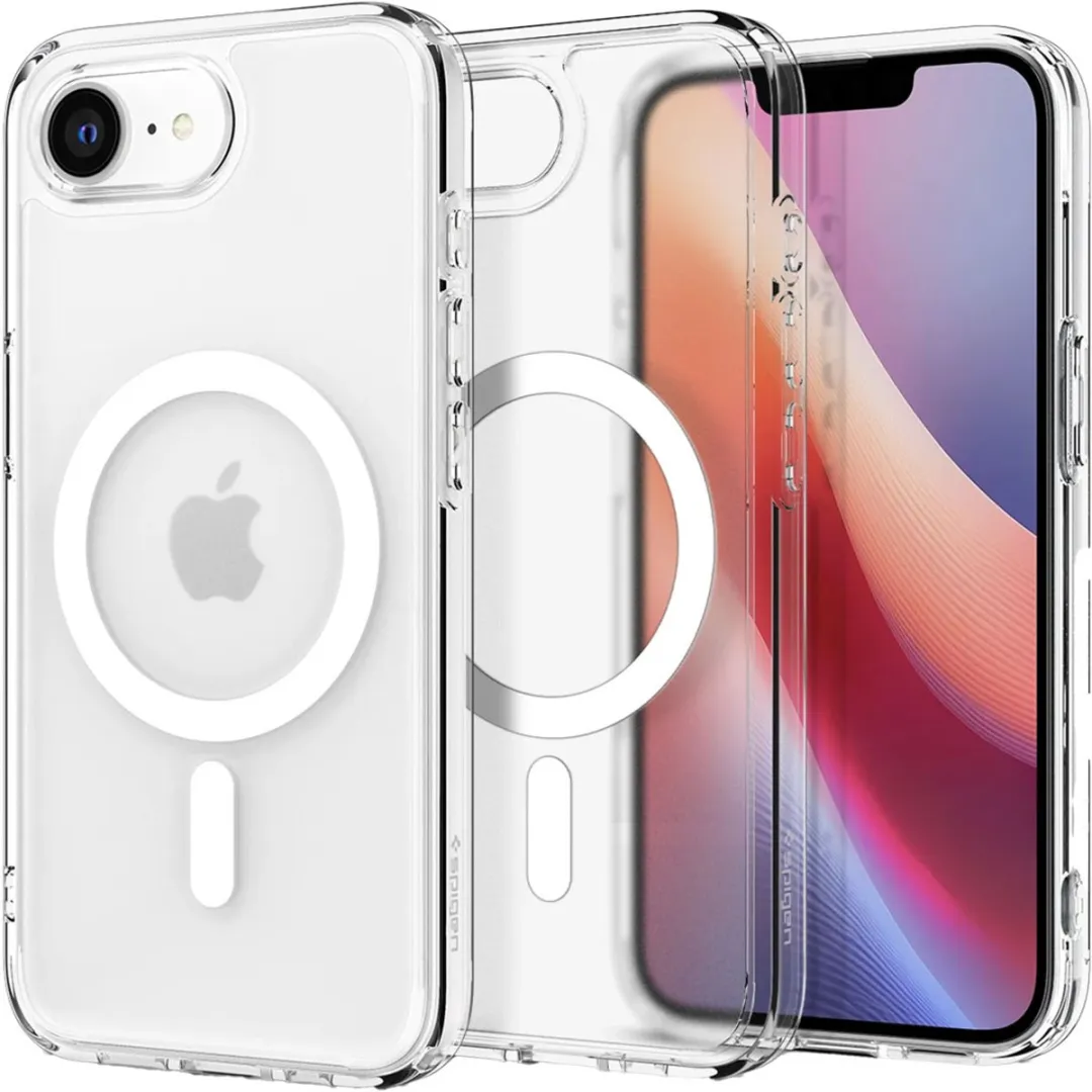 Spigen Ultra Hybrid MagFit ACS09145 Hoesje - iPhone 16e - Wit