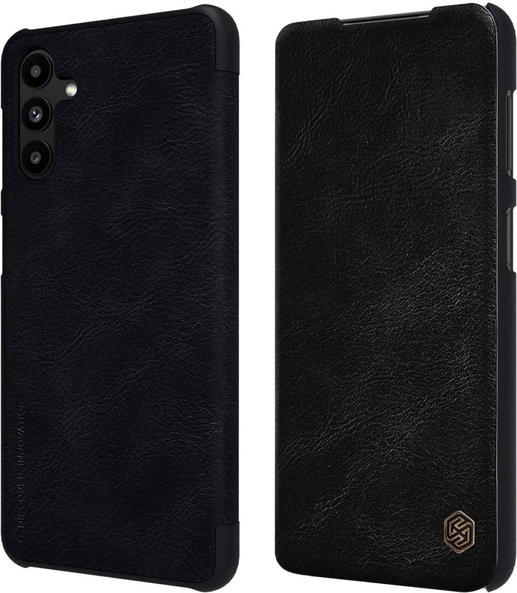 Nillkin Qin Samsung Galaxy A13 5G/A04s Hoesje Wallet - Zwart - afbeelding 3 van 6