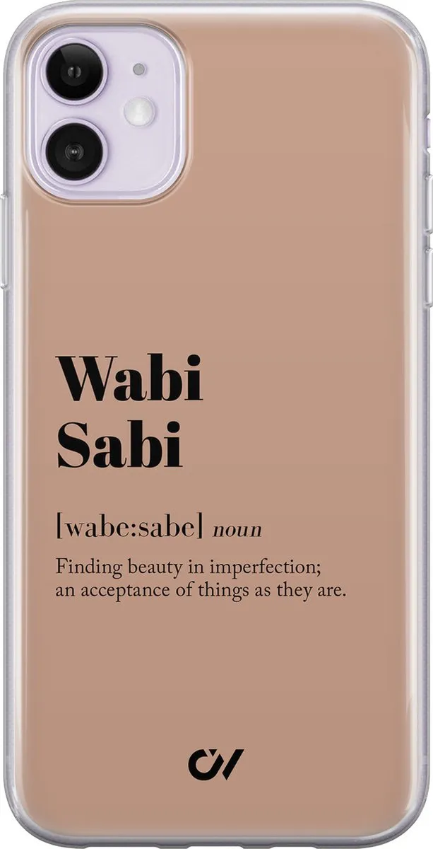 Casevibes Hoesje iPhone 11 Wabi Sabi