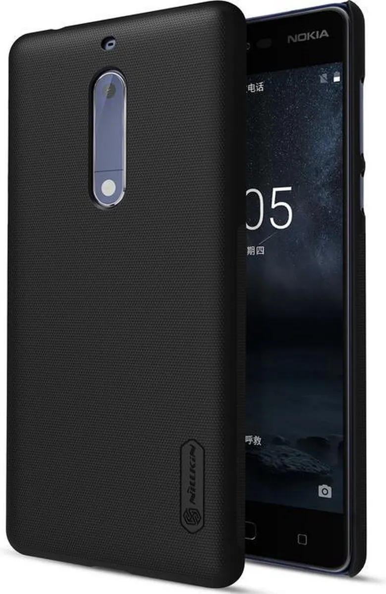 Nillkin Frosted Shield Hoesje - Nokia 5 (2017) - Zwart - afbeelding 3 van 6