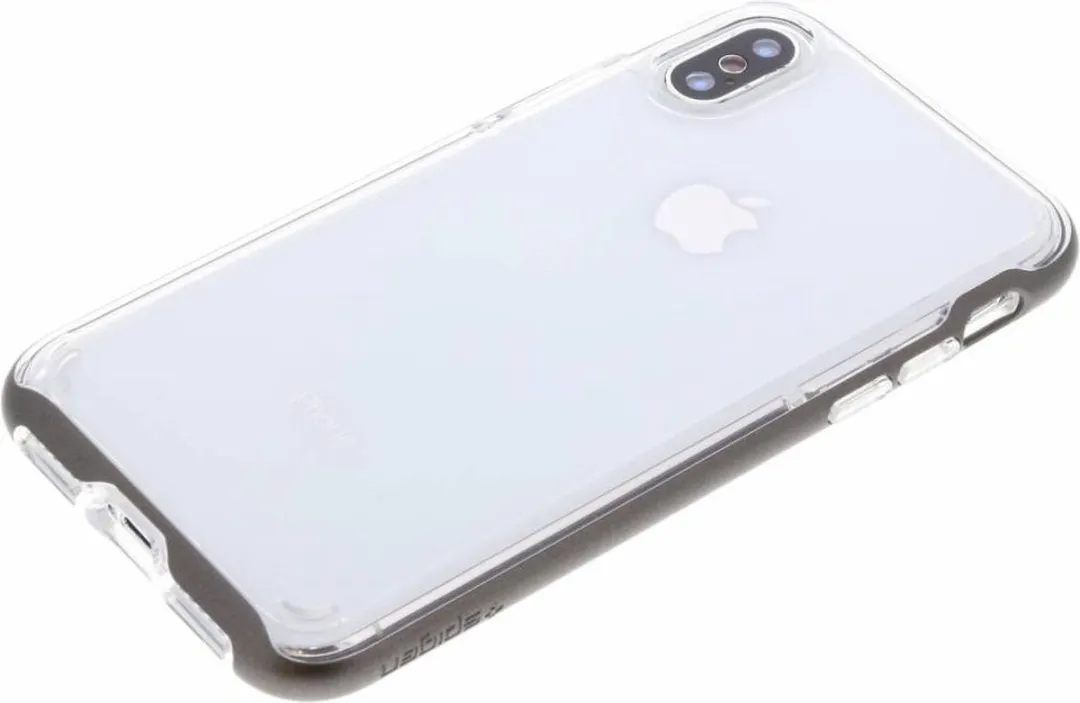 Spigen Neo Hybrid Crystal Hoesje iPhone X - Grijs