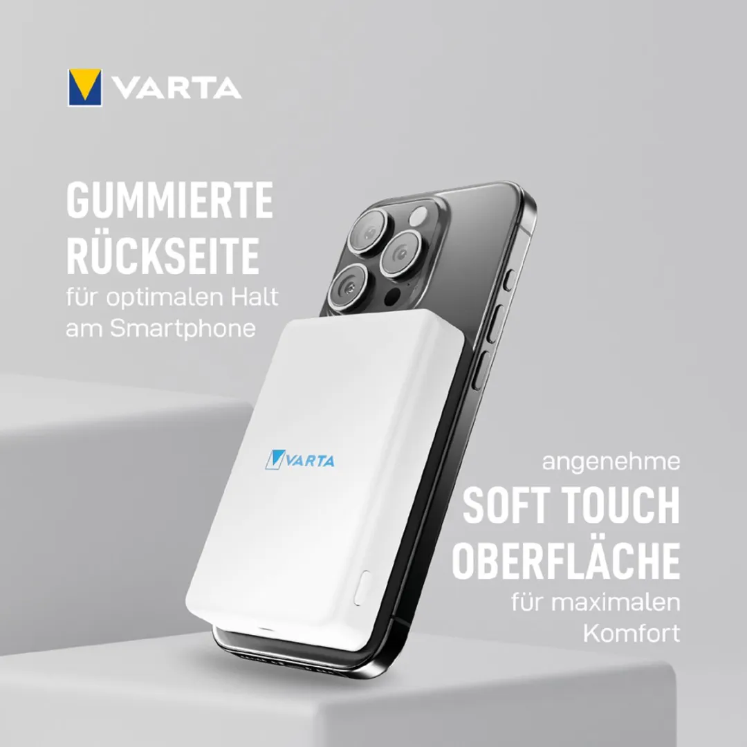 Varta Mag Pro 57903101111 Powerbank 5000mAh - Wit