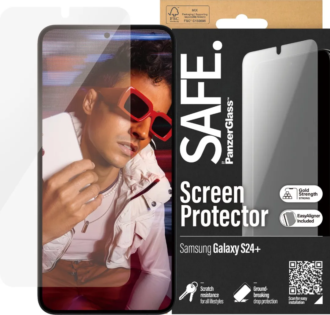 PanzerGlass SAFE95667 Screenprotector Samsung Galaxy S24 Plus - Case Friendly