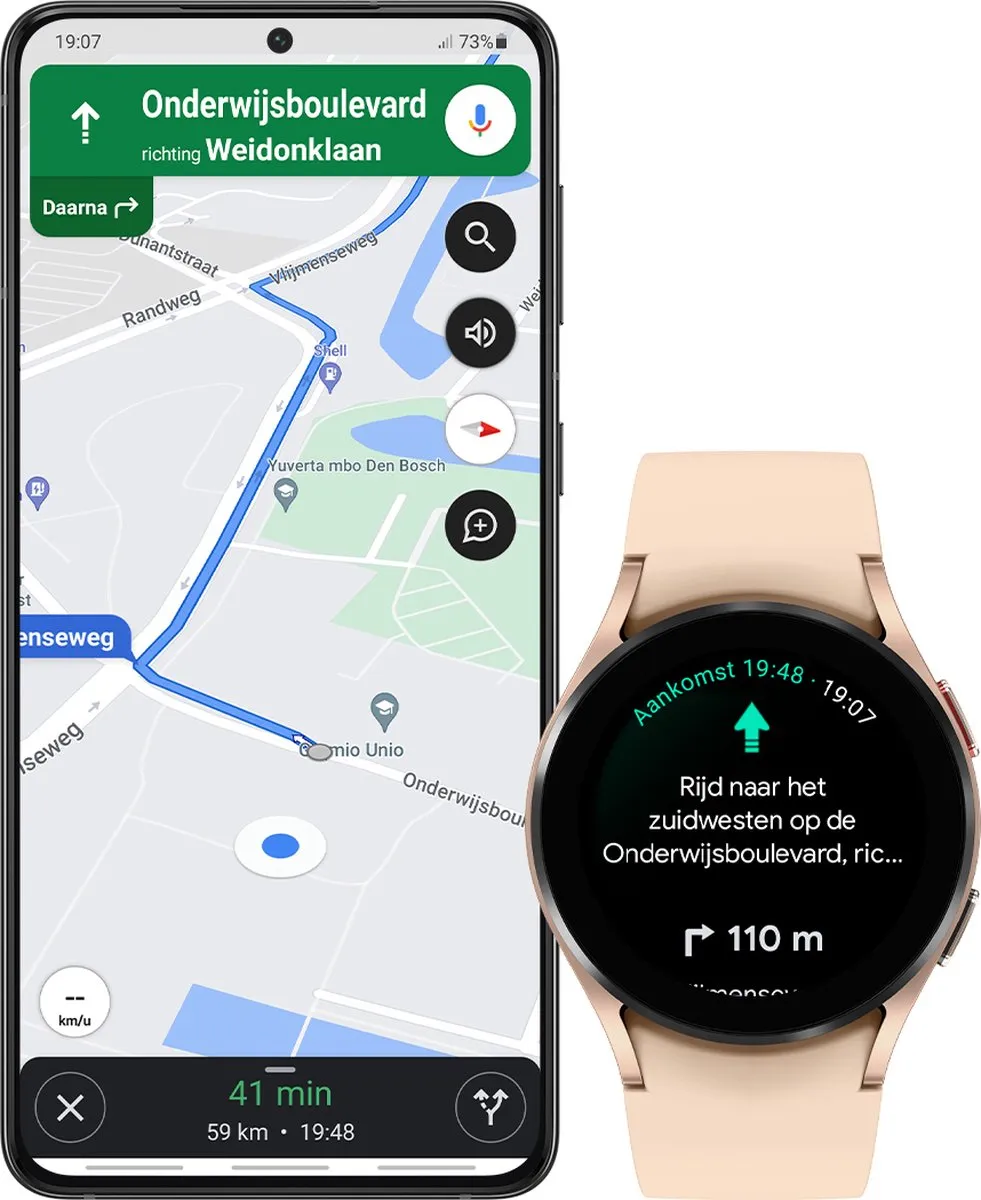 Samsung Galaxy Watch4 40mm - Roze