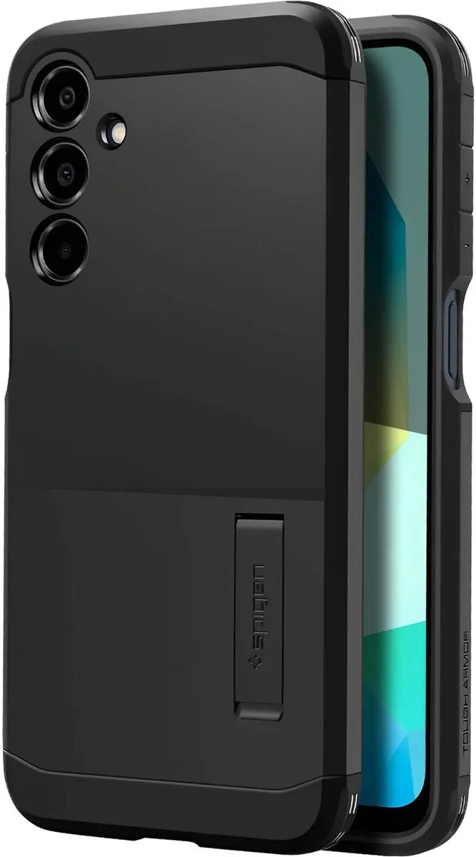 Spigen Tough Armor ACS08889 Backcover - Samsung Galaxy A16 - Zwart