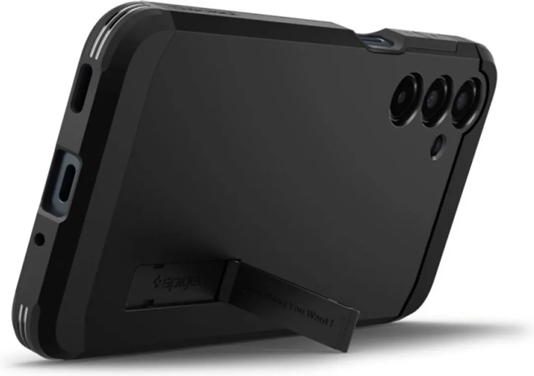 Spigen Tough Armor ACS08889 Backcover - Samsung Galaxy A16 - Zwart
