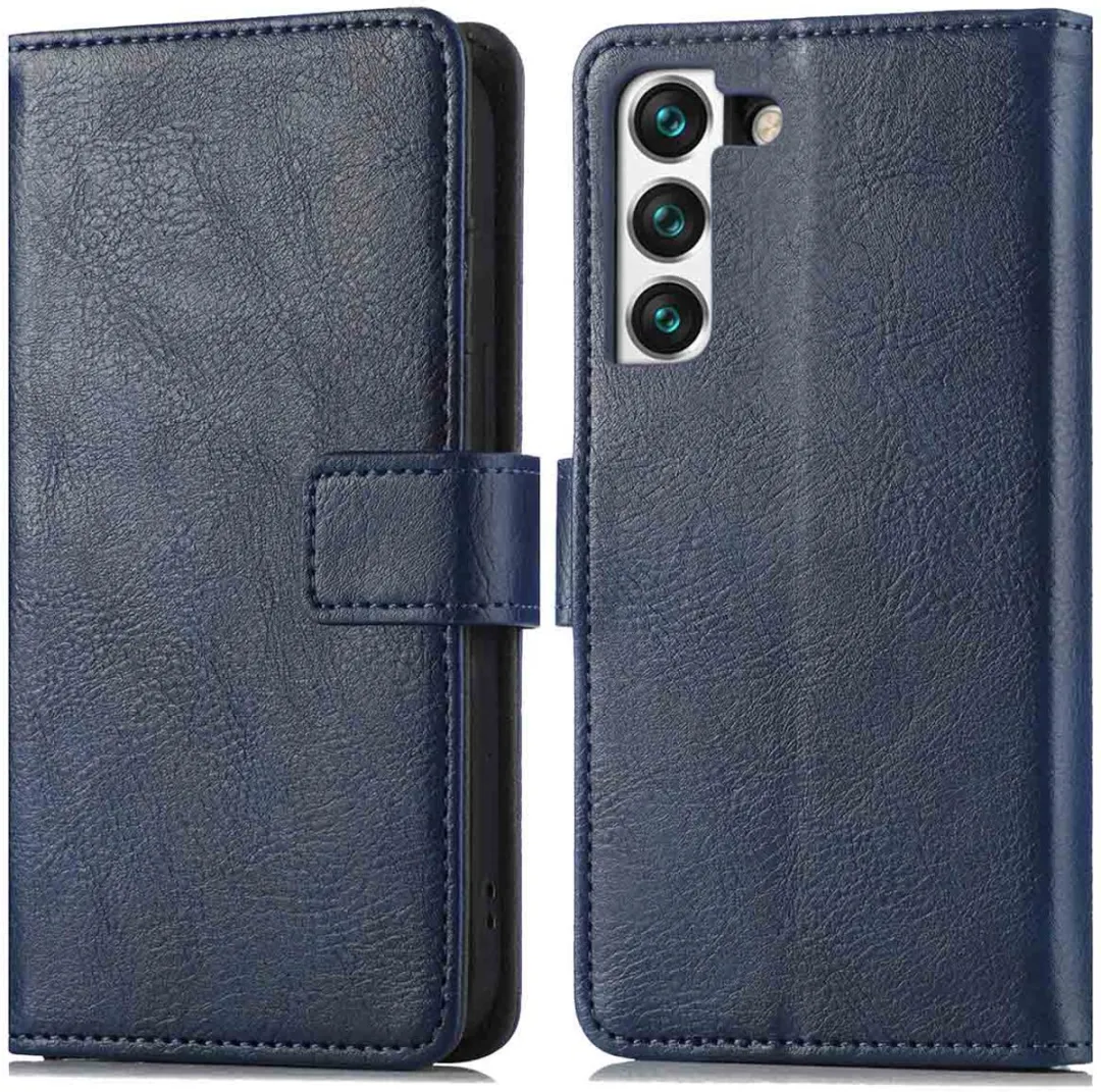 Imoshion Hoesje Samsung Galaxy S22 - 3 Pasjes - Donkerblauw
