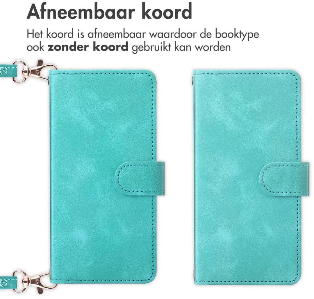 Imoshion Bookcase Hoesje Samsung Galaxy S23 FE - 3 Pasjes - Turquoise